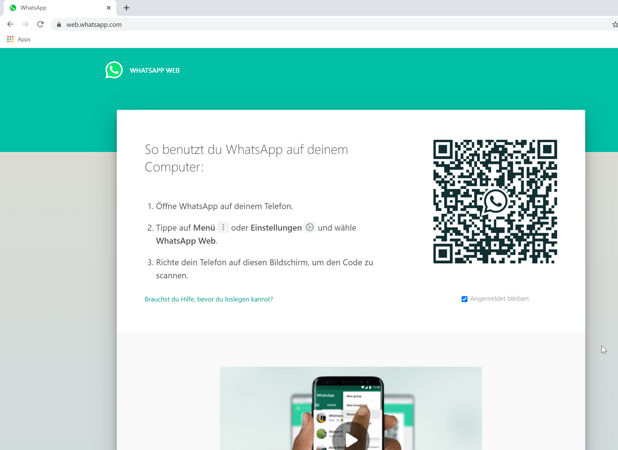 WhatsApp Web So Nutzen Sie Den Messenger Am PC WhatsApp Web So Nutzen Sie Den Messenger Am PC