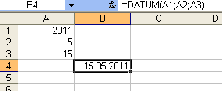 Die Tabellenfunktion DATUM im Praxiseinsatz