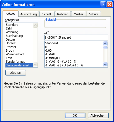 Verwenden Sie dieses Zahlenformat in Ihrer Excel-Tabelle