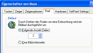 So ändern Sie die Einstellungen für das Mausrad für den Excel-Einsatz