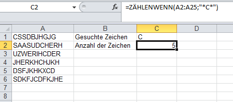 So zählen Sie Zahlen und Ziffern in einem Zellbereich