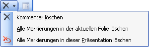 Powerpoint Kommentare löschen